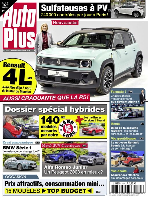 Editions Mondadori Axel Springer (EMAS)作のAuto Plus Franceの作品詳細 - 貸出可能